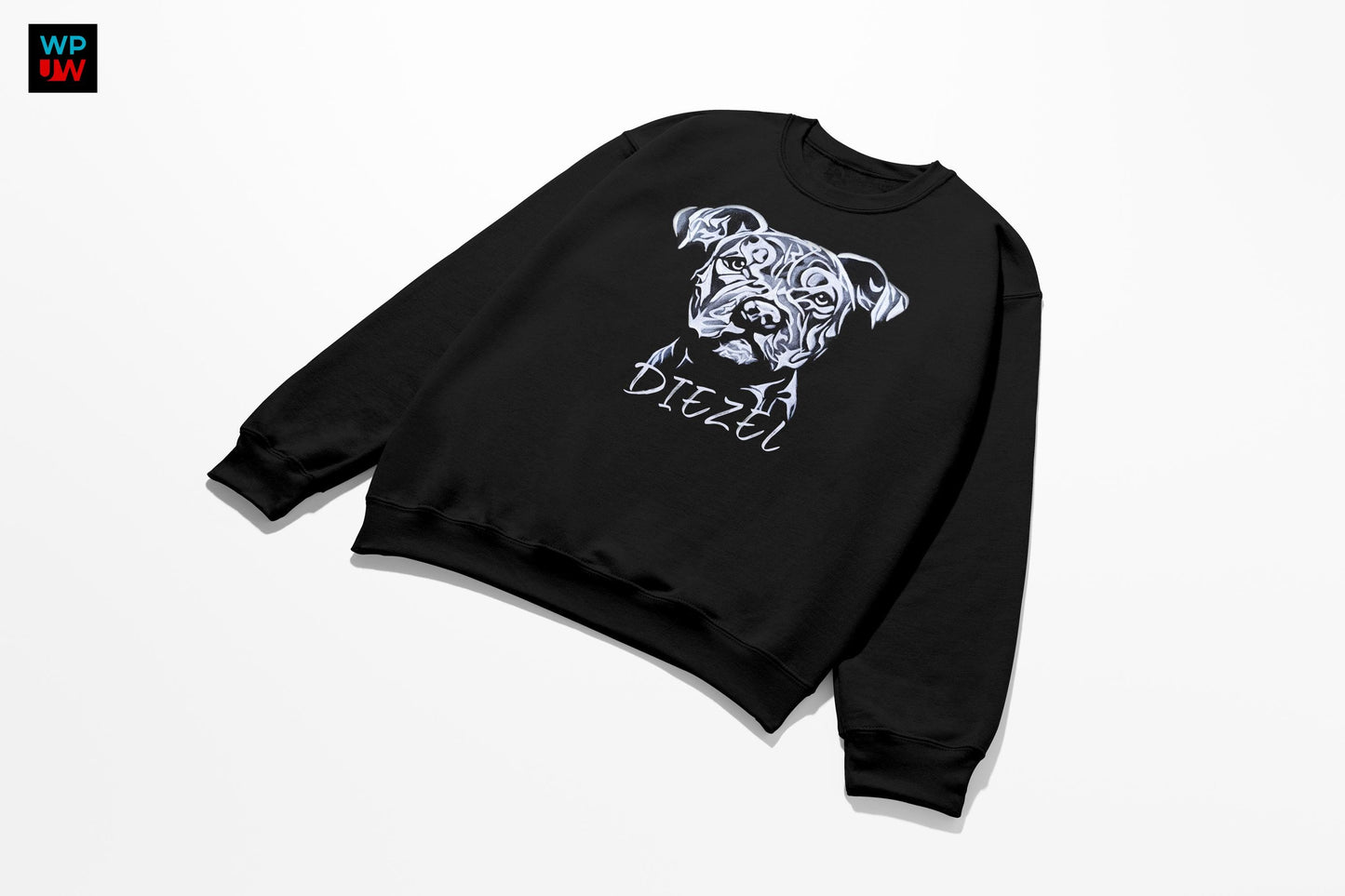 Personalized Pit Bull Shirt - Hand-Drawn Pit Design