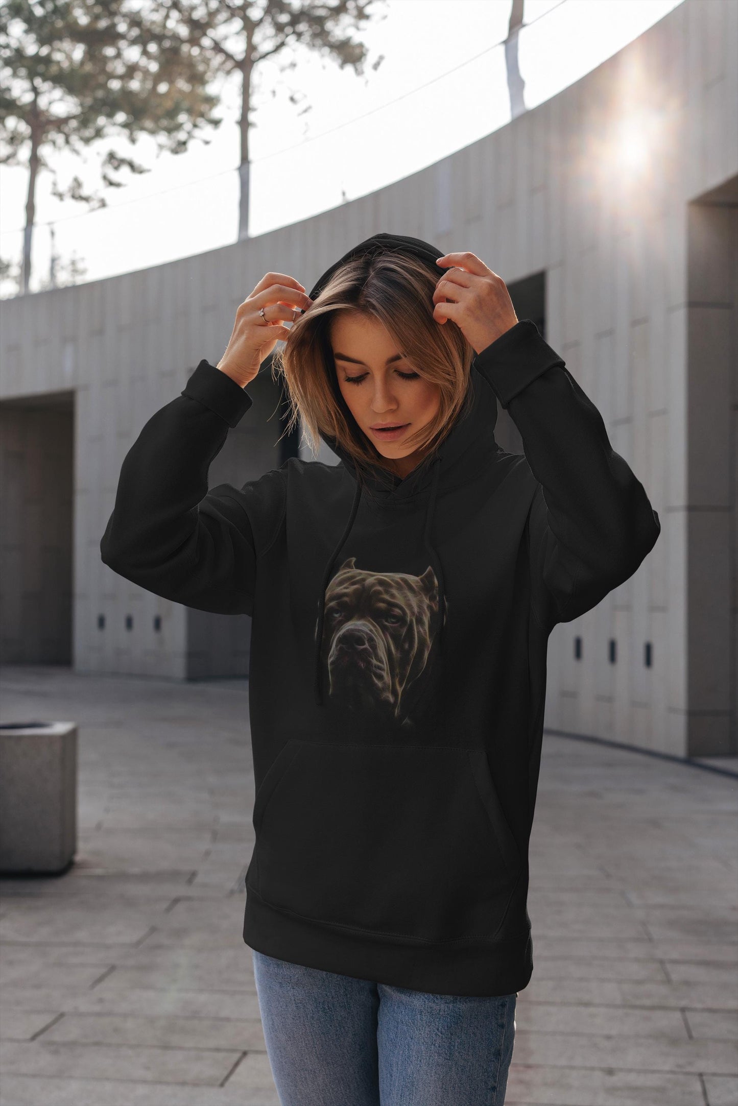 Personalized American Bully Long Sleeve Shirt