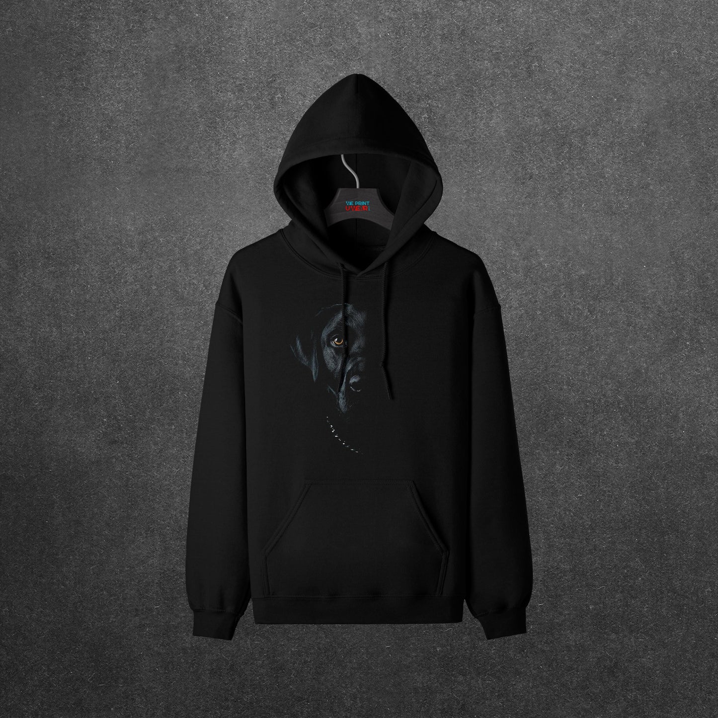 Labrador Shirt - Half Face Black Labrador Design
