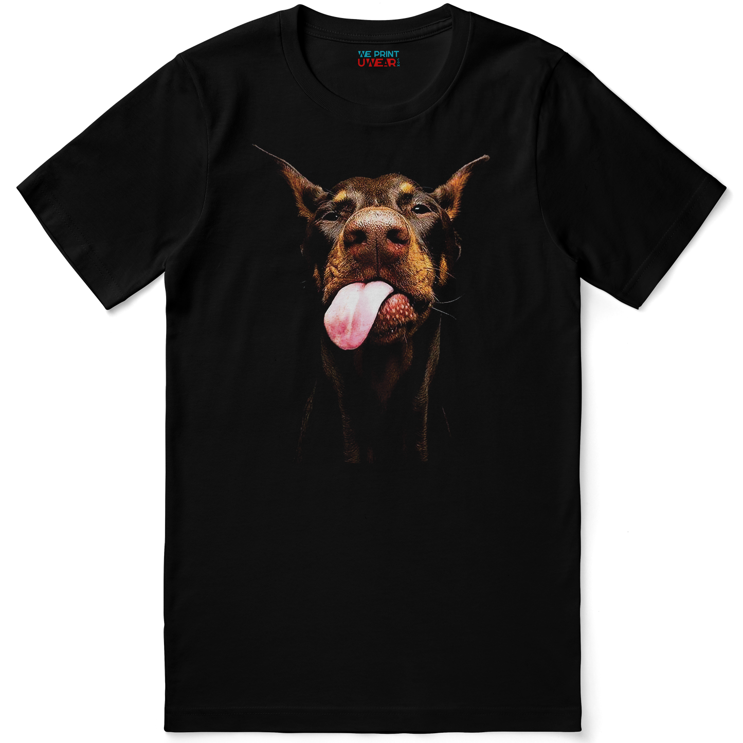 Funny Red Doberman Shirt - Tongue Out Tee