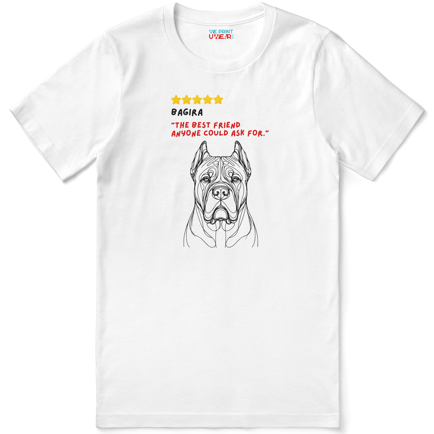 5-star Review - Custom Cane Corso Shirt