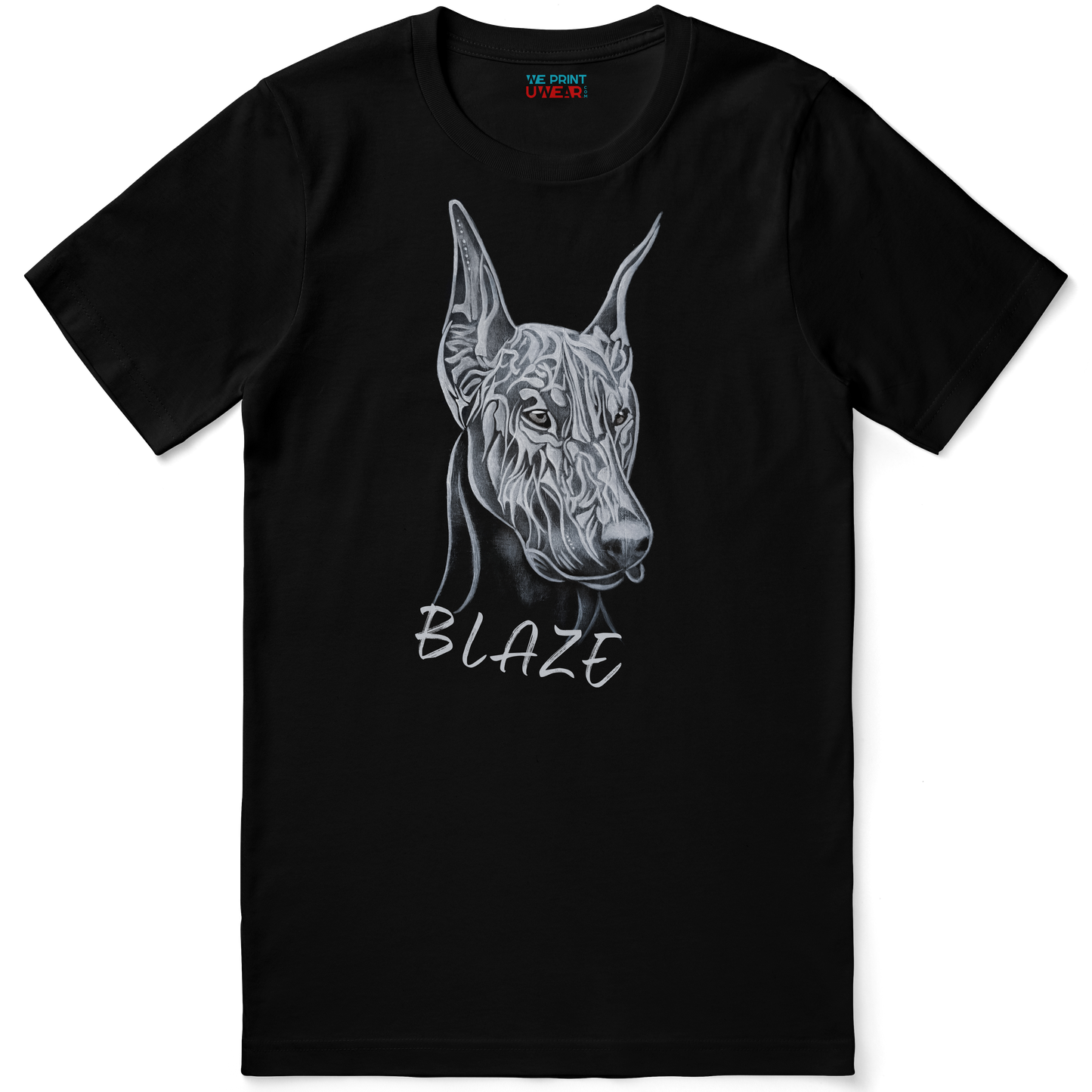 Personalized Doberman Shirt - Hand-Drawn Dog Tee