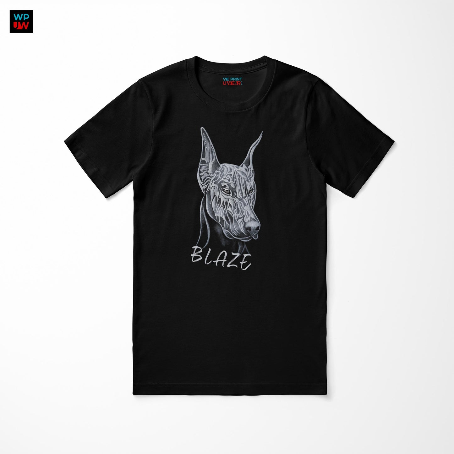 Personalized Doberman Shirt - Hand-Drawn Dog Tee