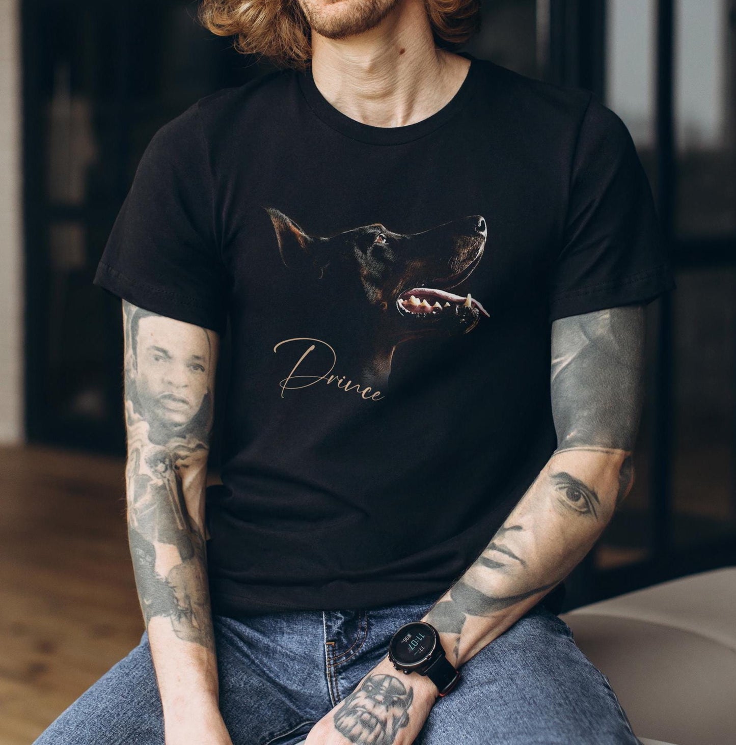 Personalized Doberman Pinscher Shirt