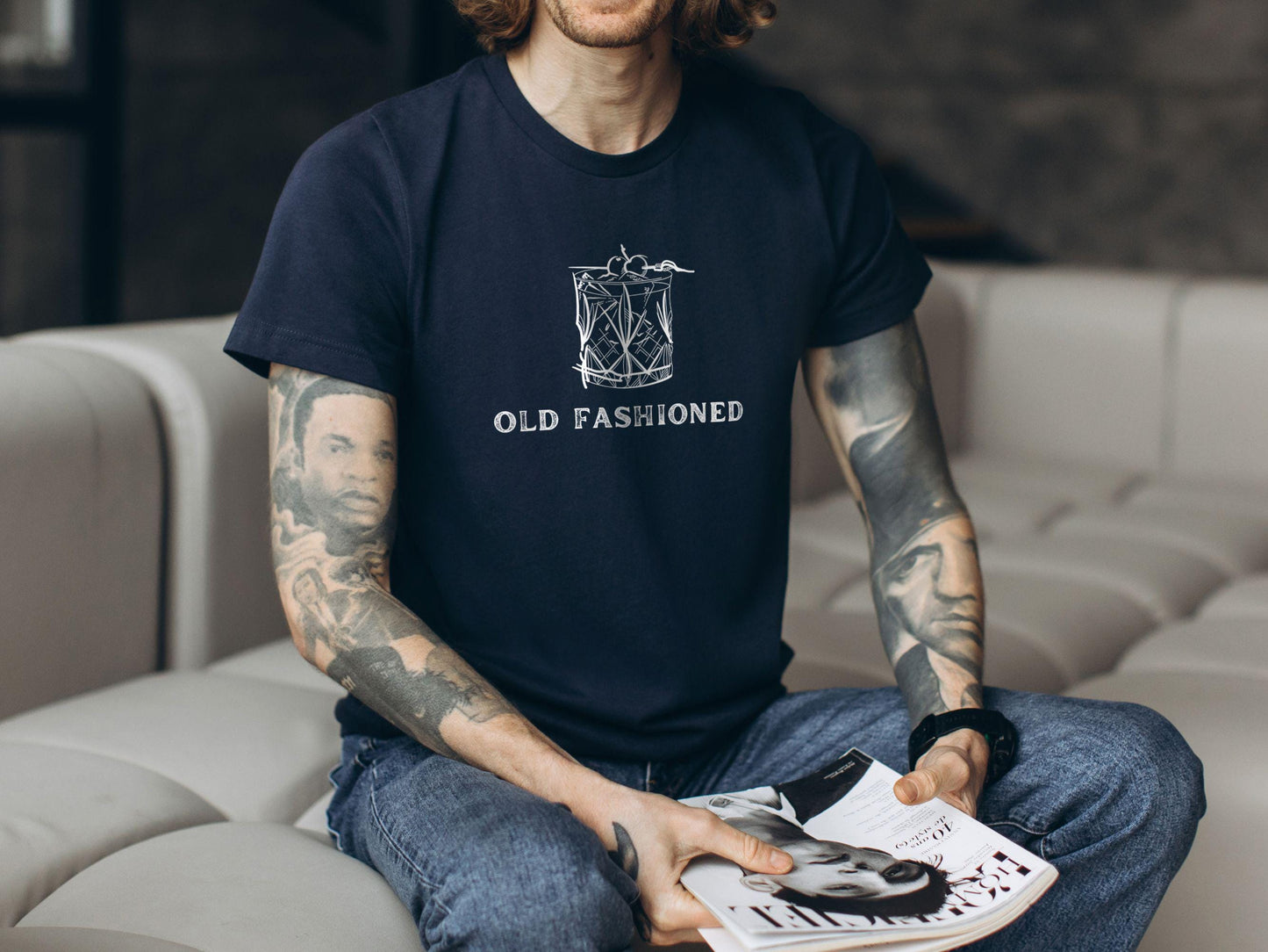 Bourbon Gifts For Men - Old Fashioned Shirt
