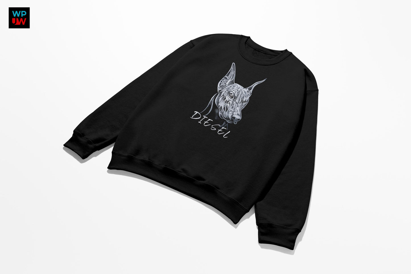 Personalized Doberman Shirt - Hand-Drawn Dog Tee