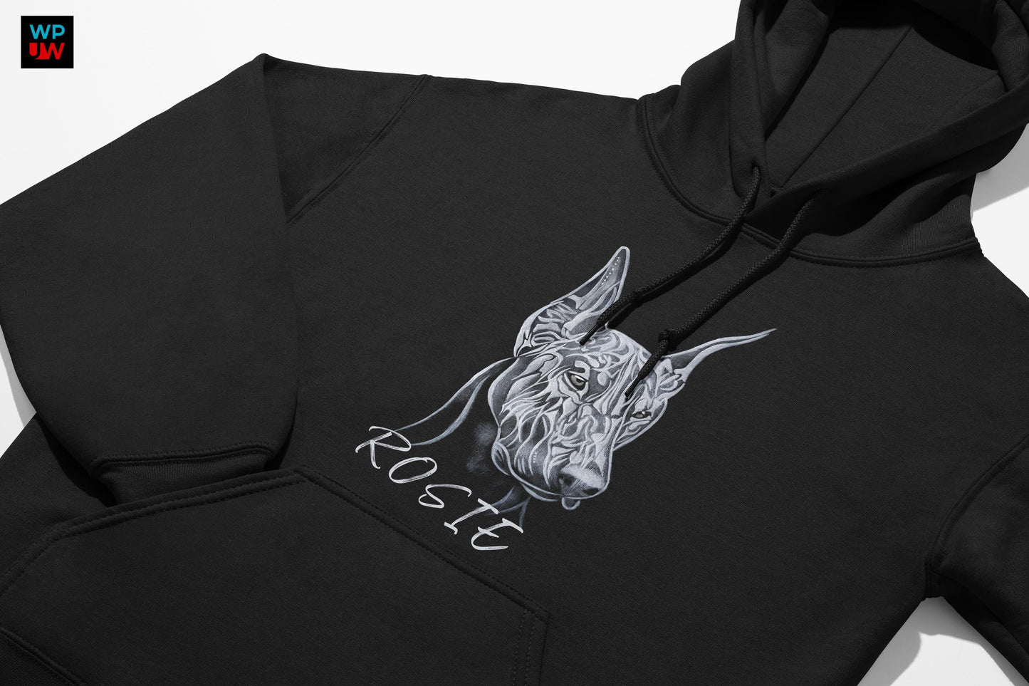 Personalized Doberman Shirt - Hand-Drawn Dog Tee
