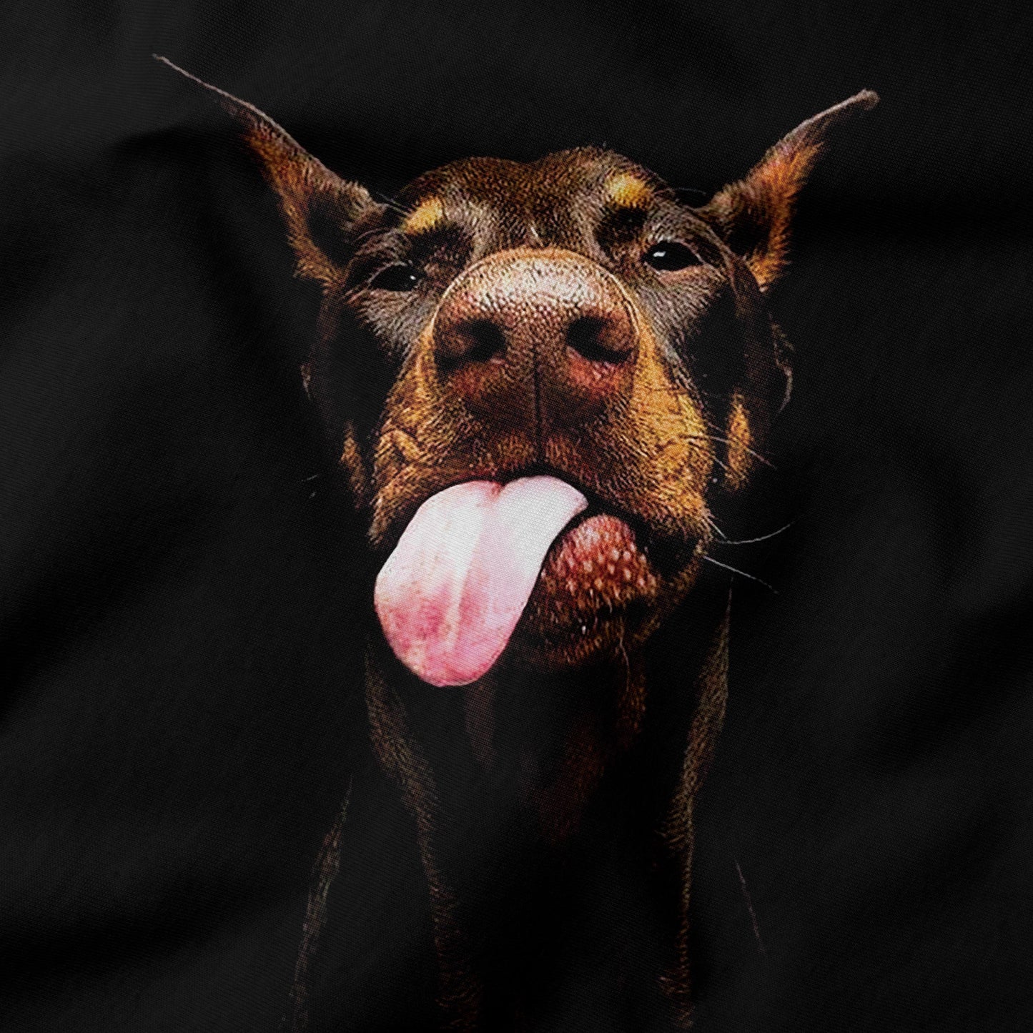 Funny Red Doberman Shirt - Tongue Out Tee