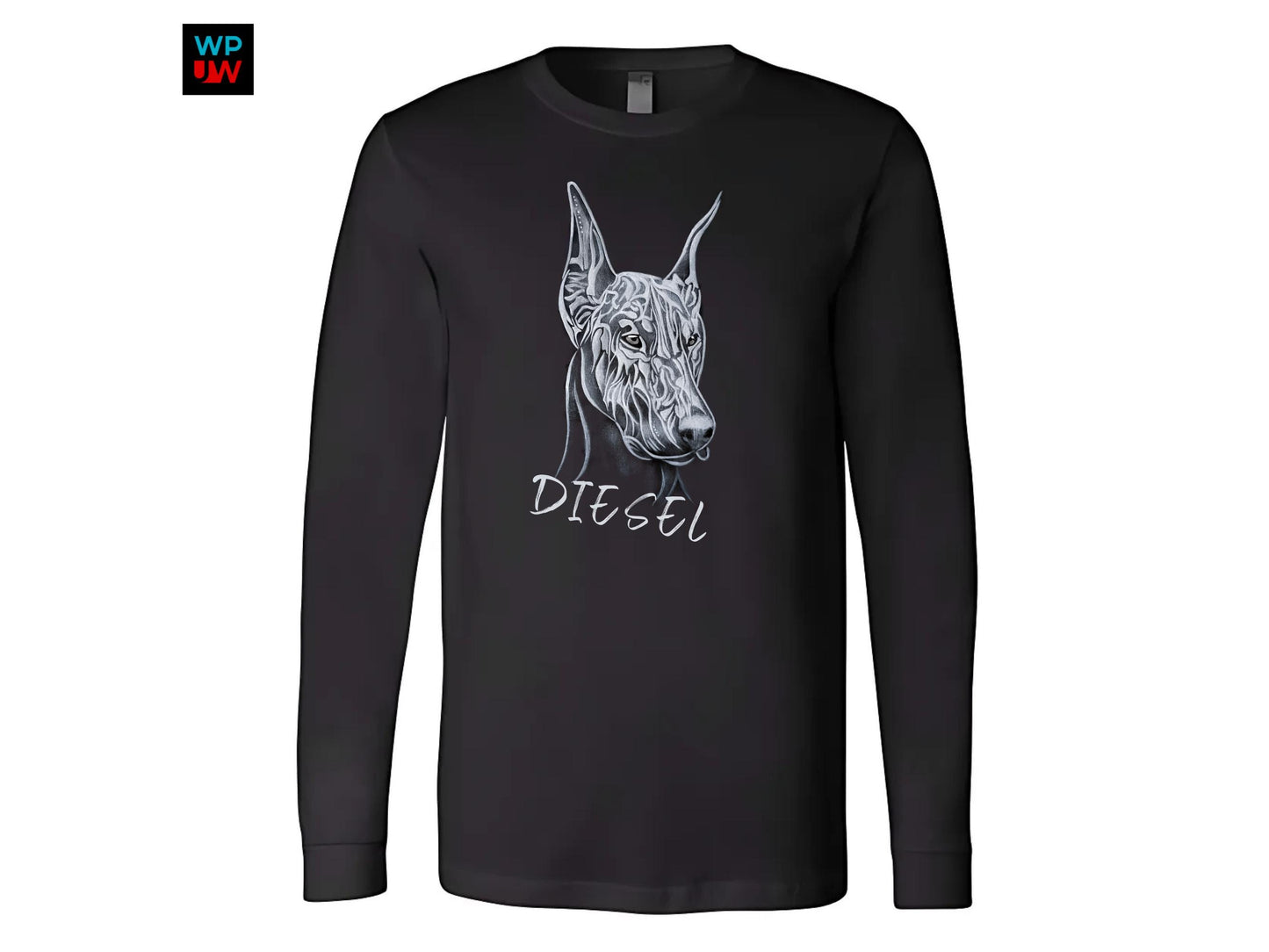 Personalized Doberman Shirt - Hand-Drawn Dog Tee