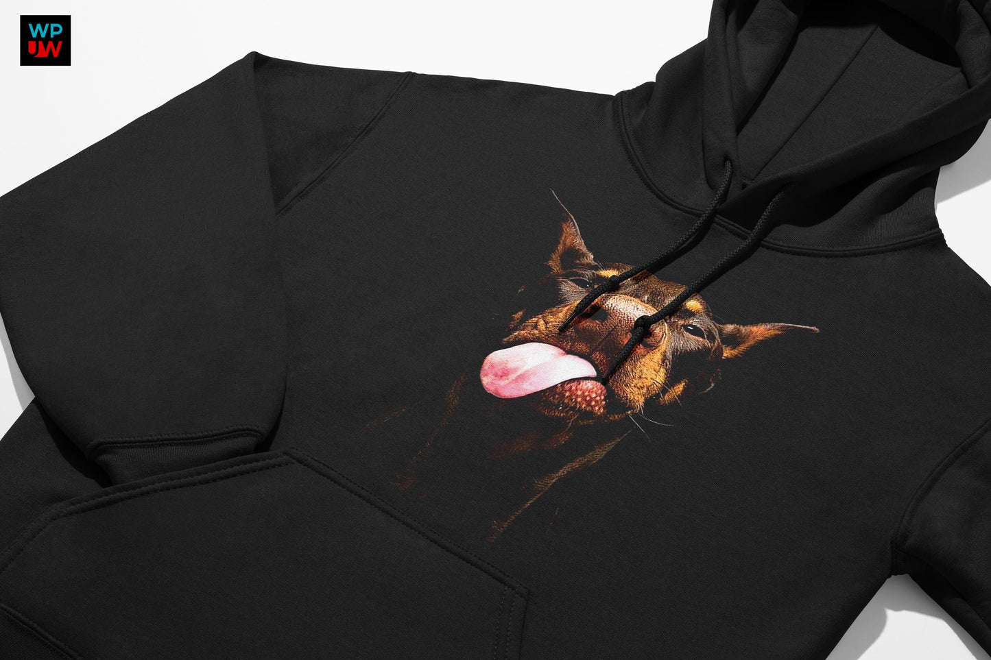 Funny Red Doberman Shirt - Tongue Out Tee