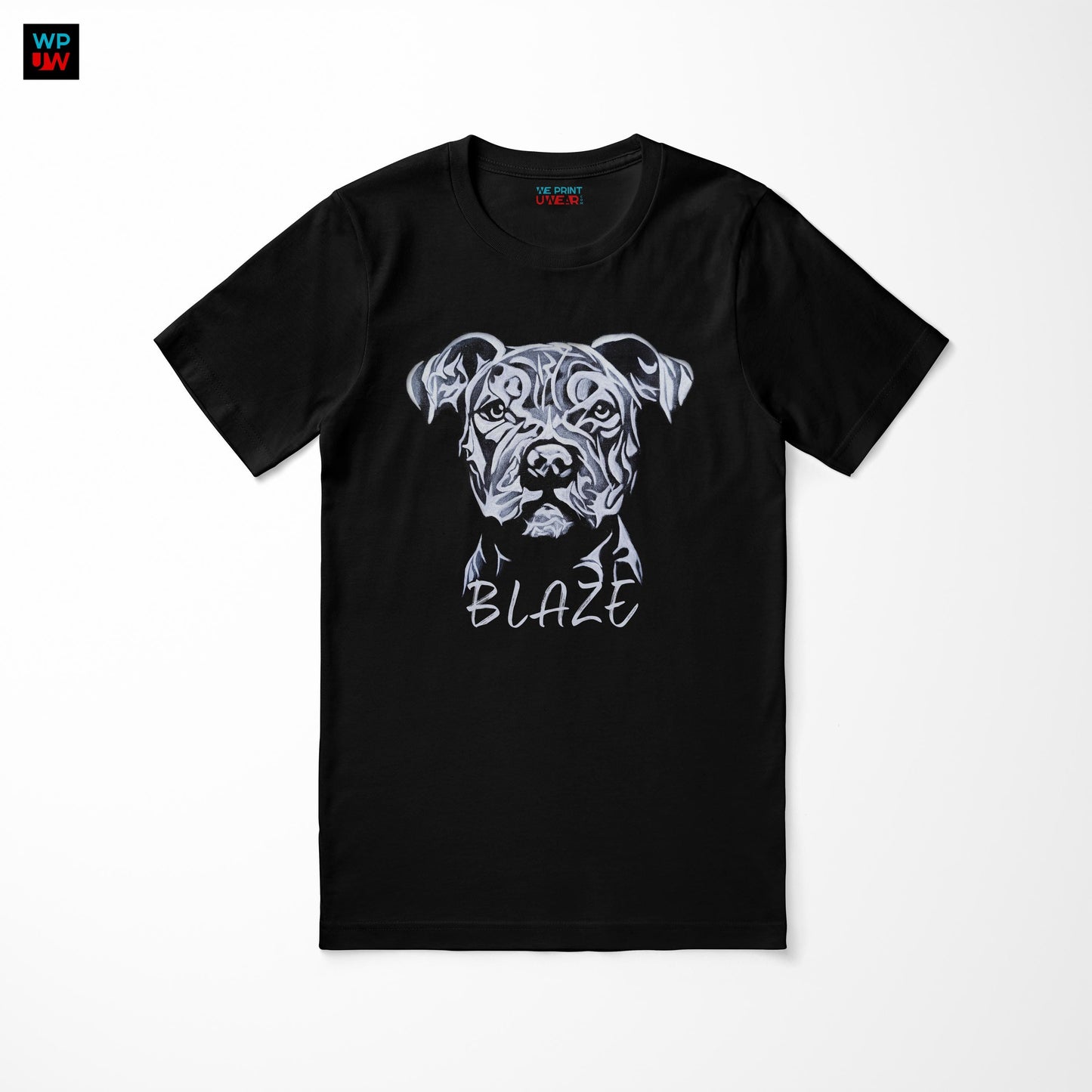 Personalized Pit Bull Shirt - Hand-Drawn Pit Design