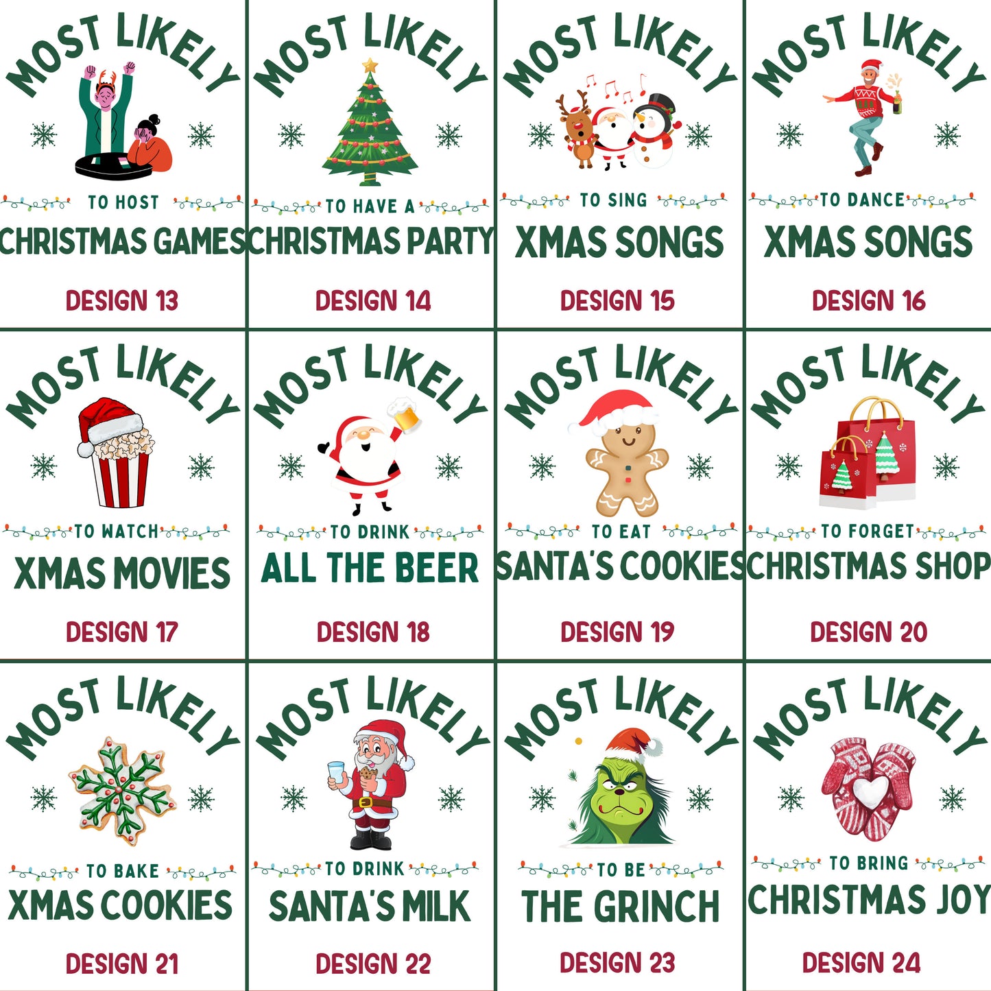 Custom Christmas Shirts for Family & Groups