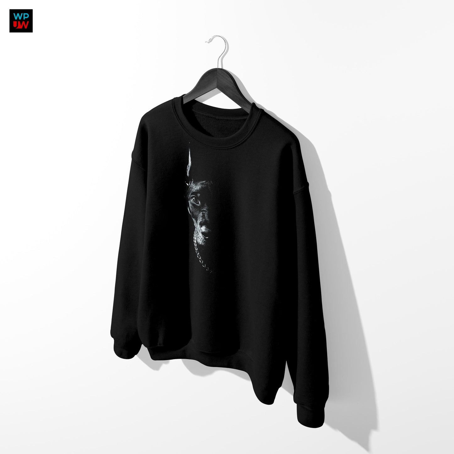 Doberman Shirt - Half Face Dobie Design