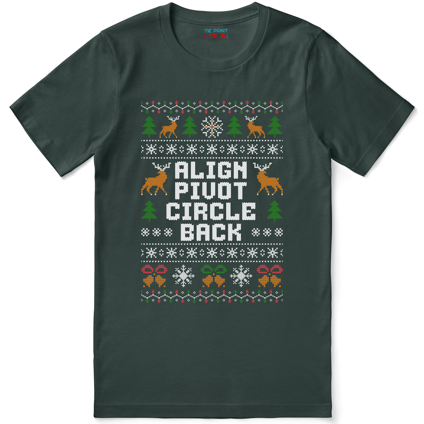 Funny Office Christmas Shirt “Align Pivot Circle Back”
