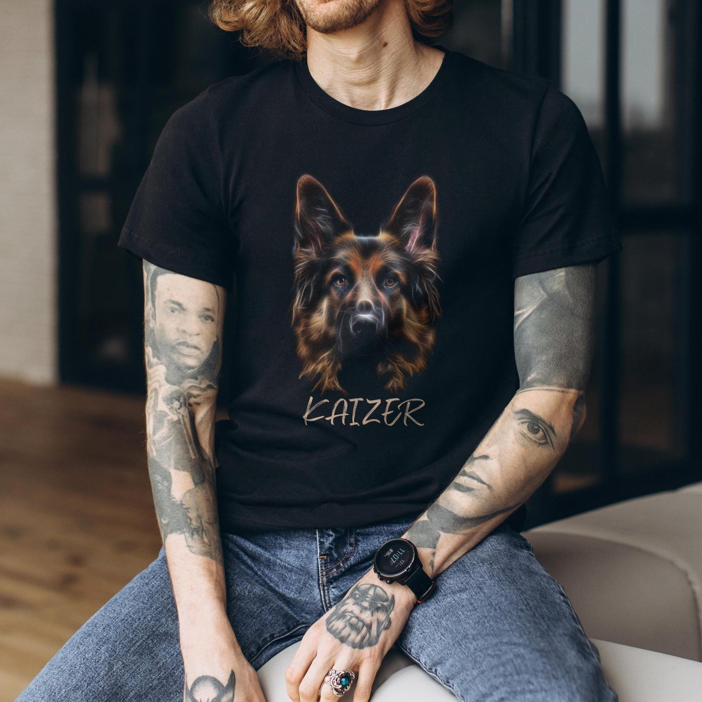 Personalized German Shepherd Shirt