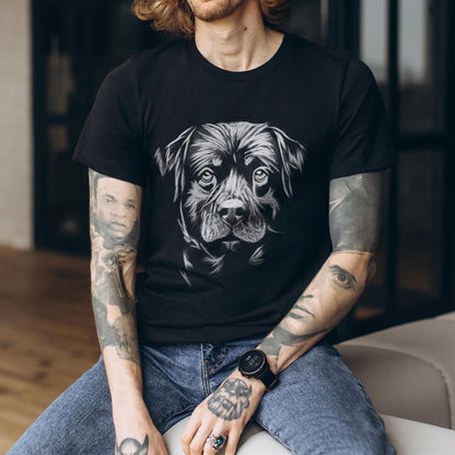 Hand-drawn Rottweiler Shirt