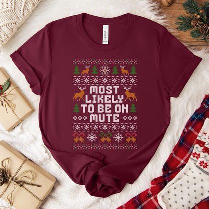 Custom Office Christmas Shirt – Add Your Own Funny Text