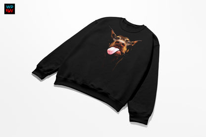 Funny Red Doberman Shirt - Tongue Out Tee