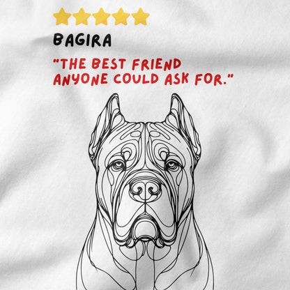 5-star Review - Custom Cane Corso Shirt