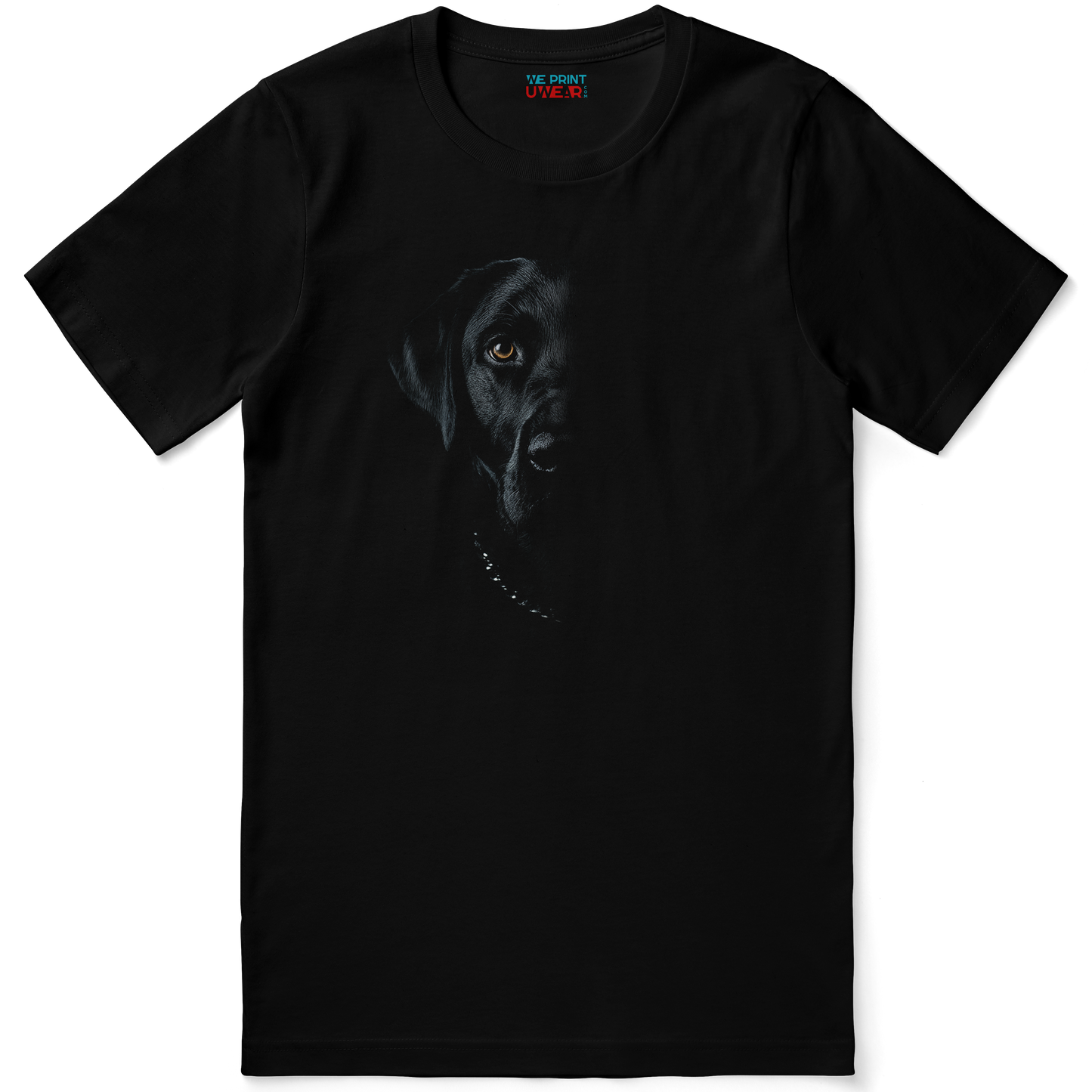 Labrador Shirt - Half Face Black Labrador Design