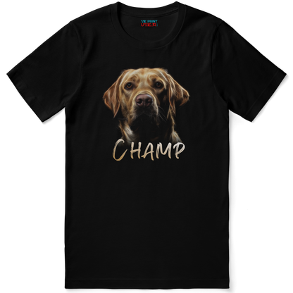 Personalized Labrador T-shirt