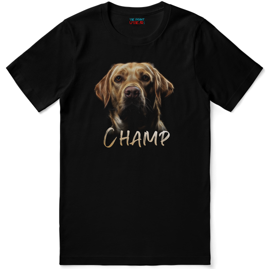 Personalized Labrador T-shirt