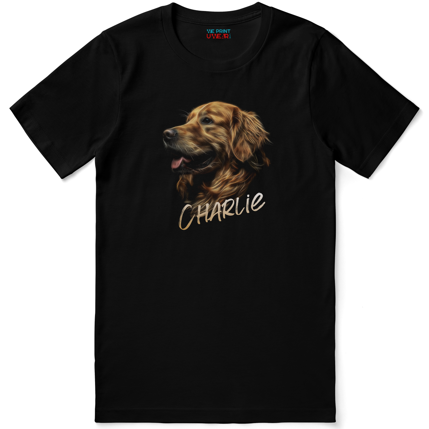 Personalized Golden Retriever shirt