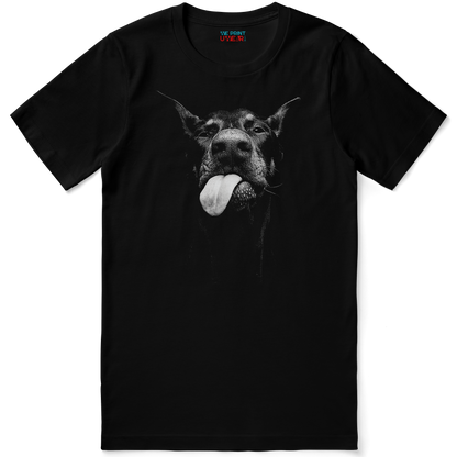 Funny Doberman Shirt - Tongue Out Tee