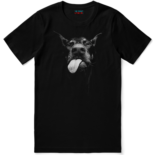 Funny Doberman Shirt - Tongue Out Tee
