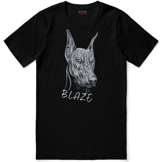 Personalized Doberman Shirt - Hand-Drawn Dog Tee