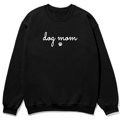 Dog Mom Sweatshirts with names on sleeve