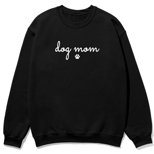 Dog Mom Sweatshirts with names on sleeve