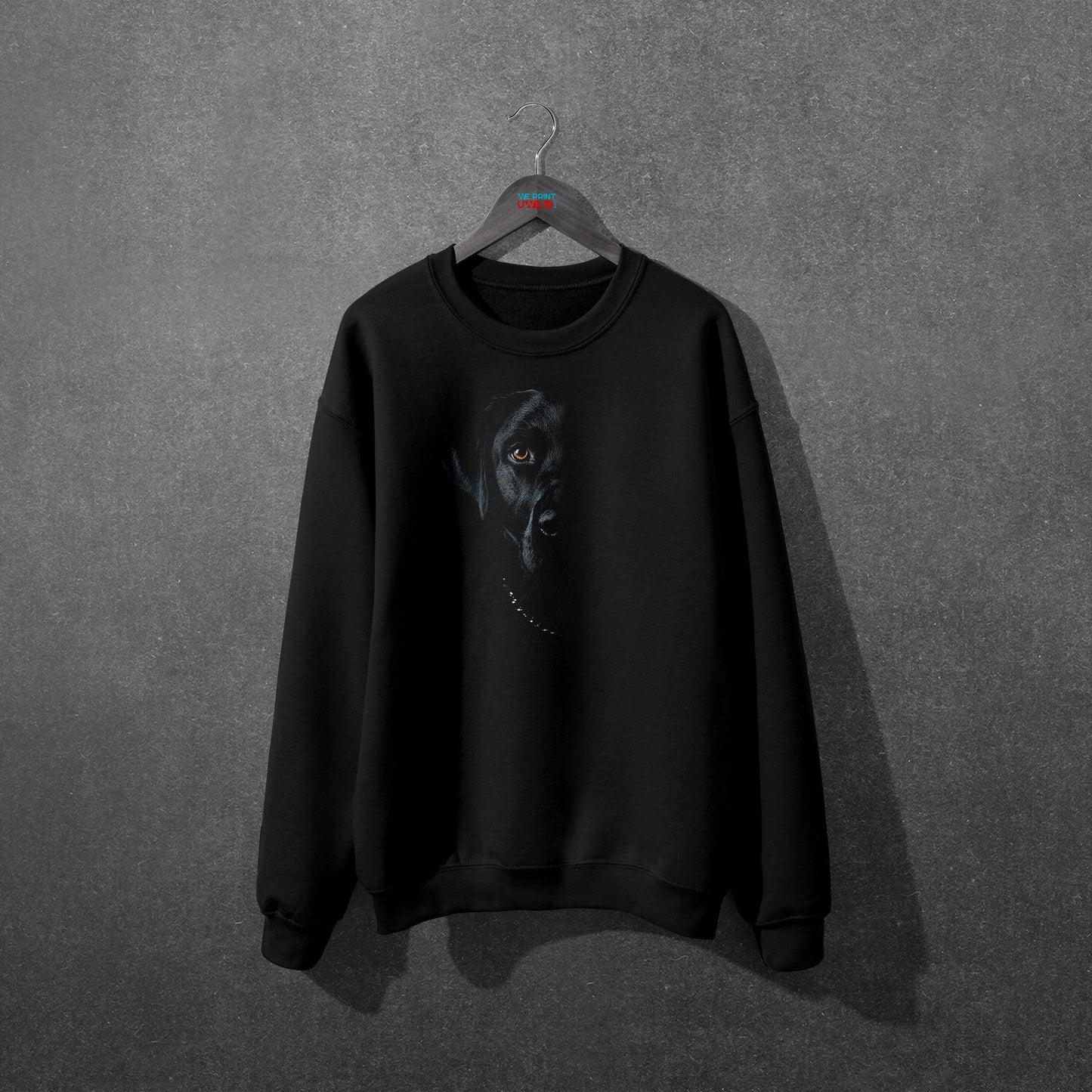 Labrador Shirt - Half Face Black Labrador Design