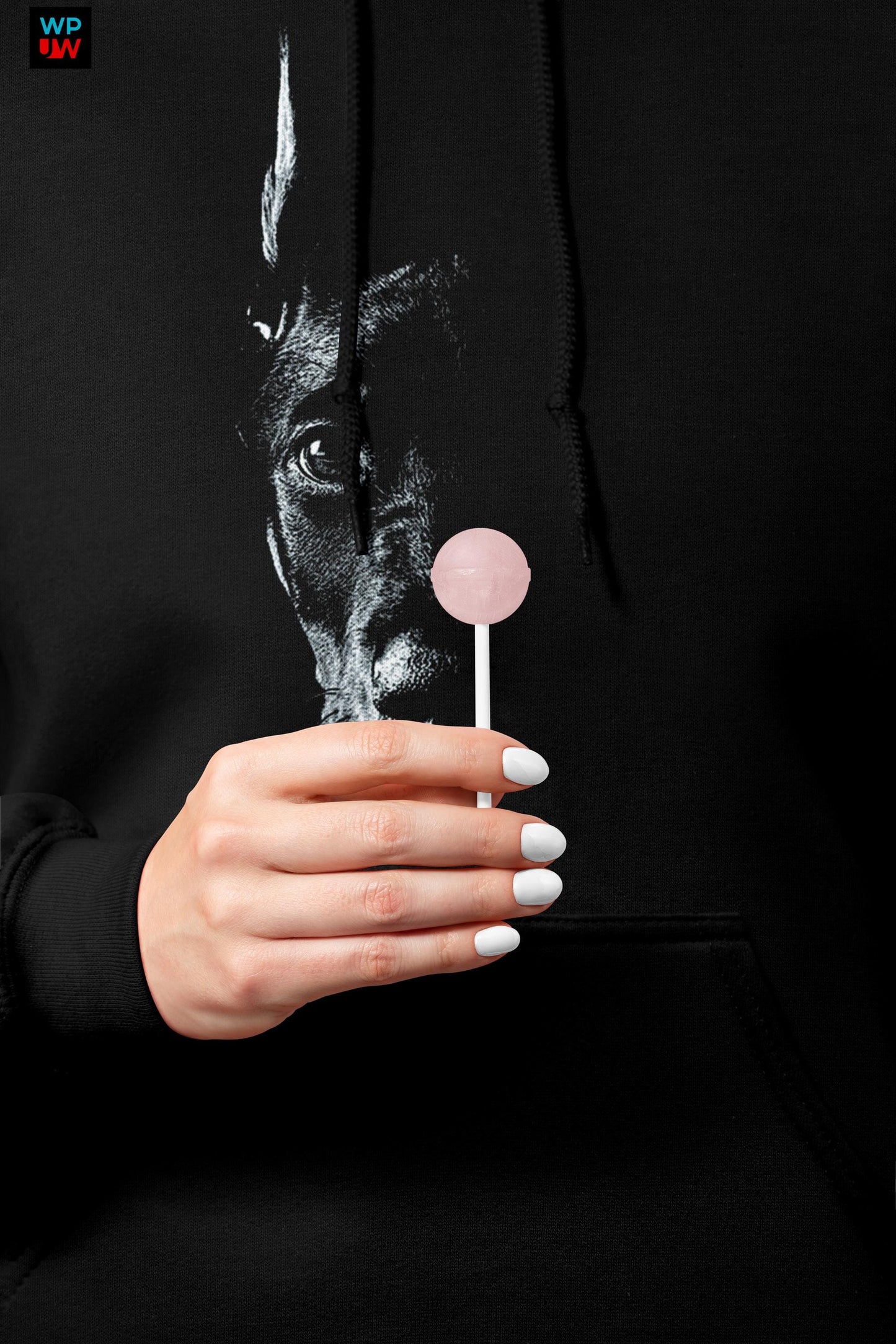 Doberman Shirt - Half Face Dobie Design