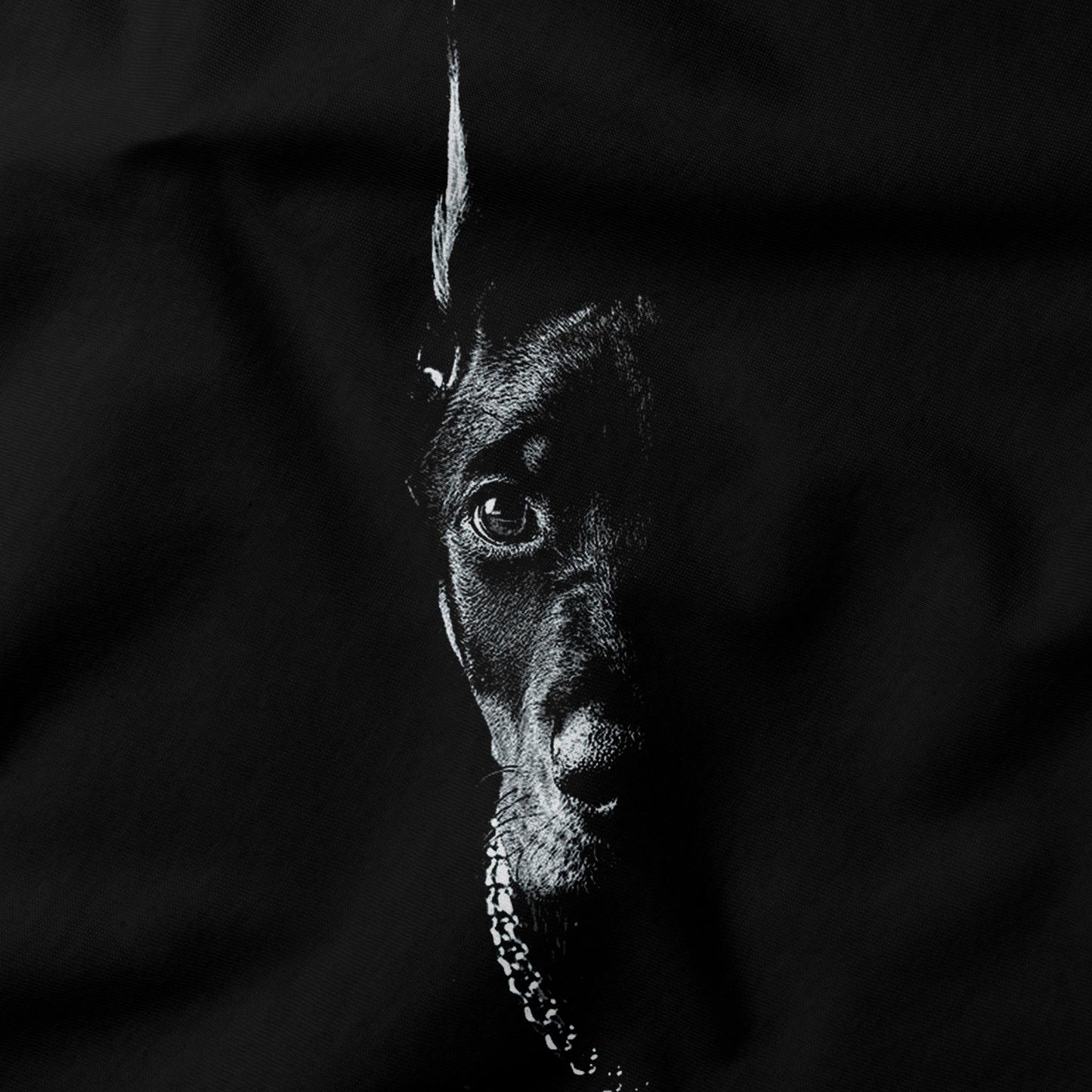 Doberman Shirt - Half Face Dobie Design