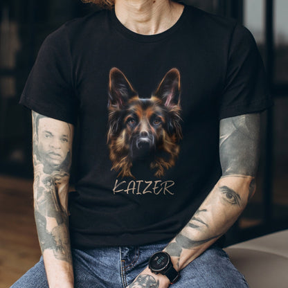 Personalized German Shepherd T-Shirt