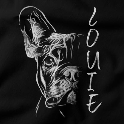 Personalized Hand-drawn Frenchie Tee