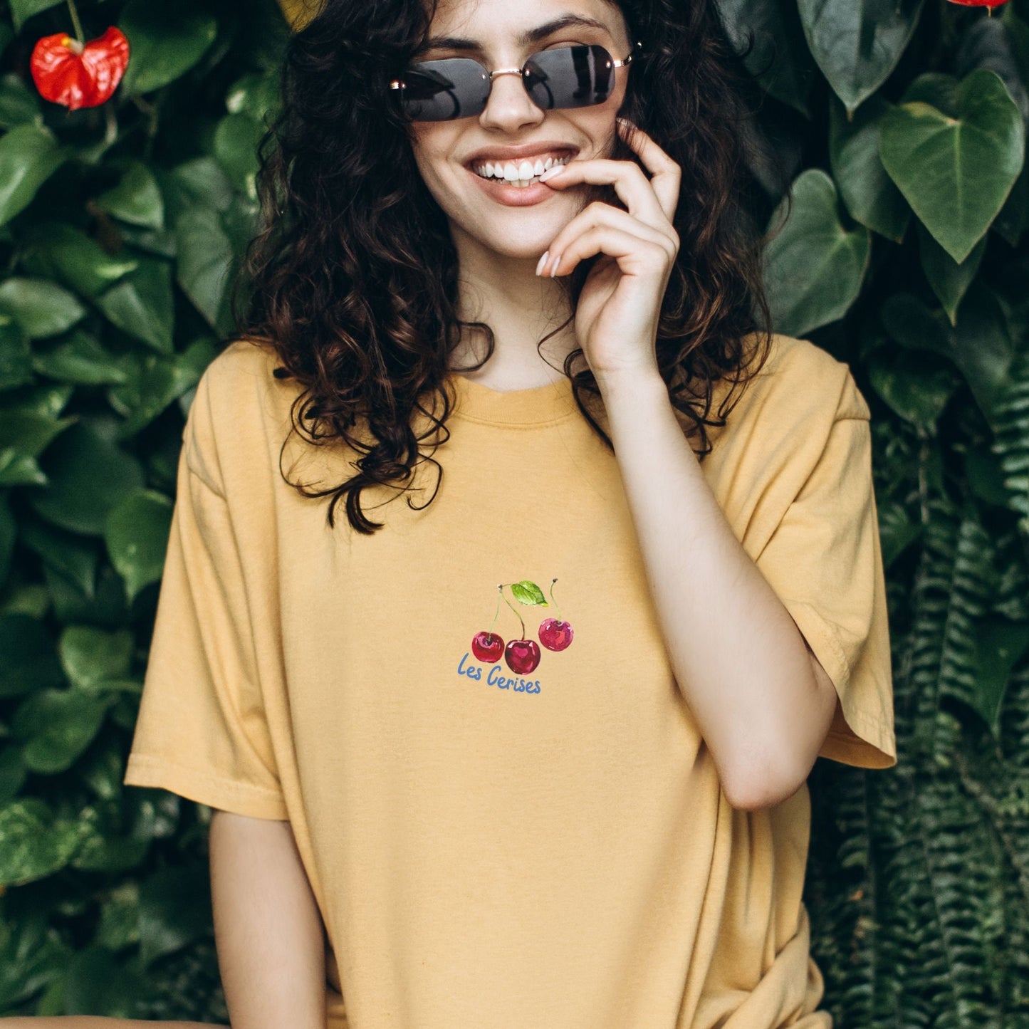 "Les Cerises" Cherries Shirt