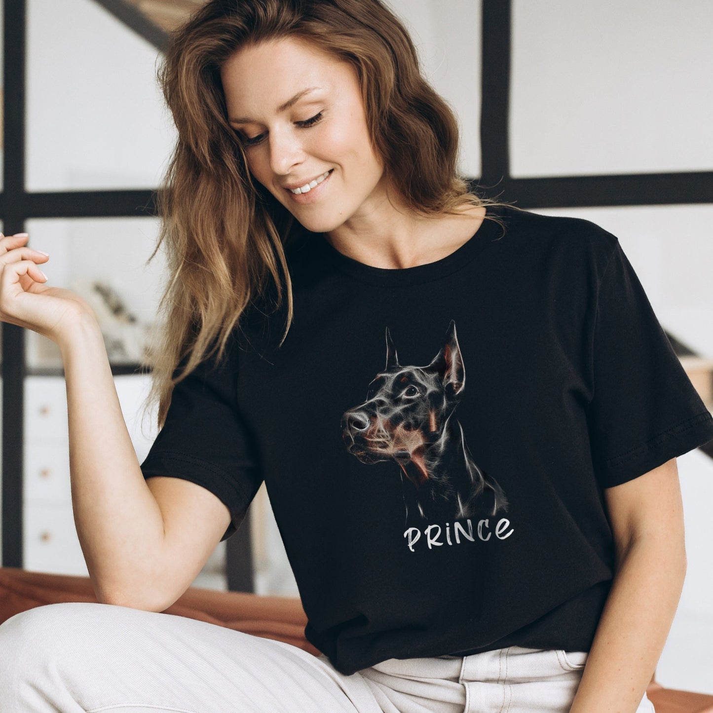 Personalized Doberman Tee