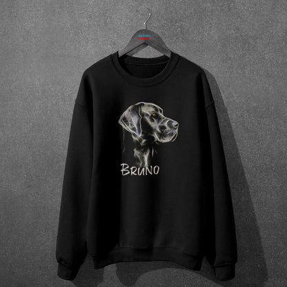 Custom Great Dane Hoodie or Sweatshirt