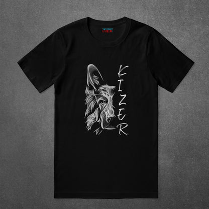 Personalized Hand-Drawn German Shepherd T-Shirt