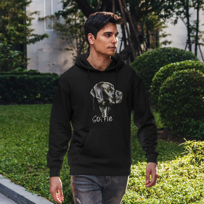 Custom Great Dane Hoodie or Sweatshirt