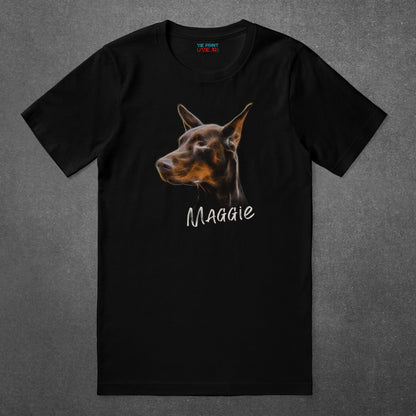 Personalized Red Doberman Pinscher Shirt