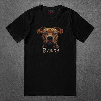 Personalized American Pit Bull Terrier Shirt