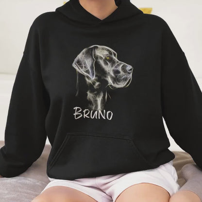 Custom Great Dane Hoodie or Sweatshirt