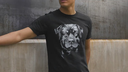 Hand-drawn Rottweiler Shirt