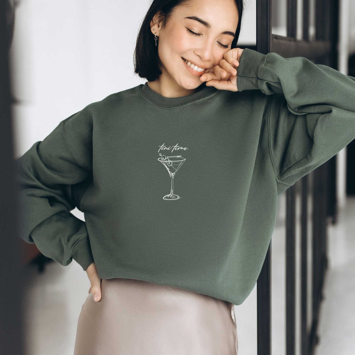 Tini Time Martini Sweatshirt